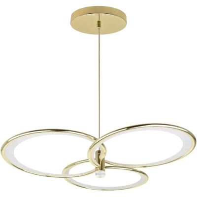 Light prestige Suspension LED Azina - Or - Publicité Light prestige Suspension LED Azina - Or - Publicité
