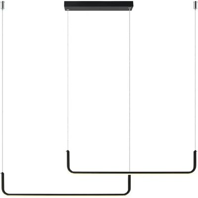 Suspension Malawi LED 2 points noire, Light Prestige - Publicité Suspension Malawi LED 2 points noire, Light Prestige - Publicité