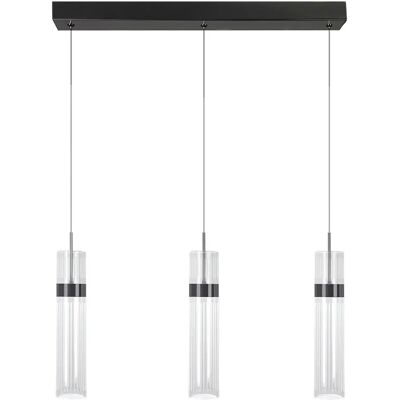 Light Prestige Suspension Ambiente graphite 60 cm 3 tubes LED CCT - Publicité Light Prestige Suspension Ambiente graphite 60 cm 3 tubes LED CCT - Publicité