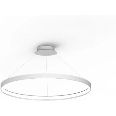 Lustre Suspendu Circulaire Zumaline Blanc - Plafonnier LED - Publicité Lustre Suspendu Circulaire Zumaline Blanc - Plafonnier LED - Publicité