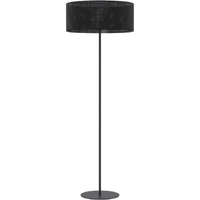 Emibig Lampadaire LUX abat-jour perforé - Noir - Publicité Emibig Lampadaire LUX abat-jour perforé - Noir - Publicité