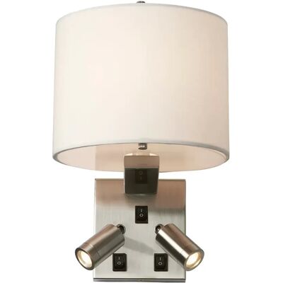 Applique Belmont Elstead - Nickel Moderne 3 LED E14 - Éclairage Intérieur - Publicité Applique Belmont Elstead - Nickel Moderne 3 LED E14 - Éclairage Intérieur - Publicité
