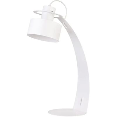 Sigma - Rif 50064 - Blanc - E27 - Lampe de table - Publicité Sigma - Rif 50064 - Blanc - E27 - Lampe de table - Publicité