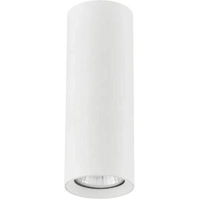 Spot plafond moderne rond blanc 17 cm GU10 10W Alfa - Publicité Spot plafond moderne rond blanc 17 cm GU10 10W Alfa - Publicité