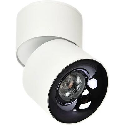 Light Prestige Spot plafond rond blanc orientable CCT 10W Brema LED - Publicité Light Prestige Spot plafond rond blanc orientable CCT 10W Brema LED - Publicité