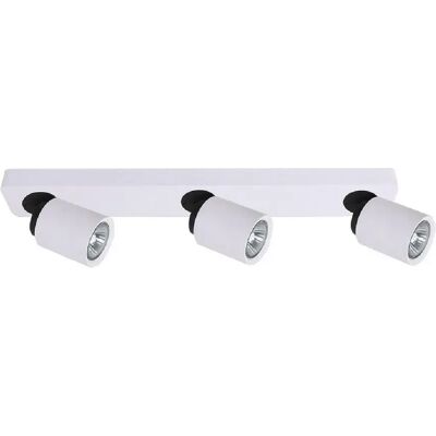 Italux Lucien - Spotes Modernes Blancs 3 Lumières avec Abat-Jour Blanc - Spots - Publicité Italux Lucien - Spotes Modernes Blancs 3 Lumières avec Abat-Jour Blanc - Spots - Publicité