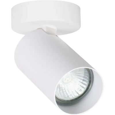 Alfa Spot plafond orientable blanc rond ?7 GU10 10W Alasa - Publicité Alfa Spot plafond orientable blanc rond ?7 GU10 10W Alasa - Publicité
