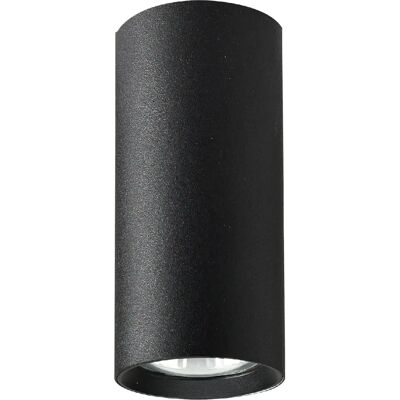 Alfa Spot plafond moderne rond noir 13 cm GU10 10W Artemis - Publicité Alfa Spot plafond moderne rond noir 13 cm GU10 10W Artemis - Publicité