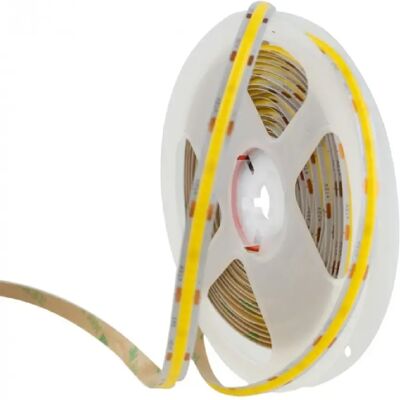Ruban LED COB 320 10W/m 3000K 12V IP20 5m Ecolight - Publicité Ruban LED COB 320 10W/m 3000K 12V IP20 5m Ecolight - Publicité