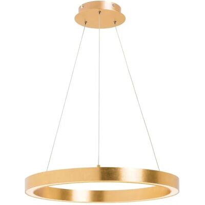 Suspension dorée Zumaline Carlo - 4000K 3200lm - Publicité Suspension dorée Zumaline Carlo - 4000K 3200lm - Publicité