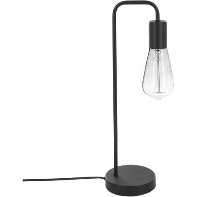ATMOSPHERA Lampe à poser en métal Keli - H. 45,5 cm - Noir - Publicité ATMOSPHERA Lampe à poser en métal Keli - H. 45,5 cm - Noir - Publicité