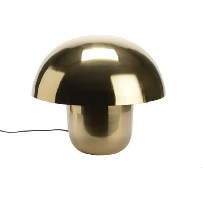 Fer Amadeus - Lampe champignon - Or - Fer - Lampe - Publicité Fer Amadeus - Lampe champignon - Or - Fer - Lampe - Publicité