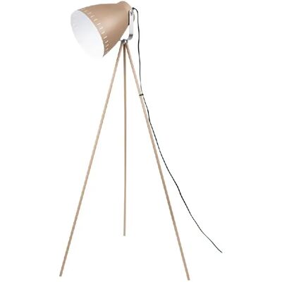 LEITMOTIV Lampadaire design trepied Mingle - H. 145 cm - Beige - Publicité LEITMOTIV Lampadaire design trepied Mingle - H. 145 cm - Beige - Publicité