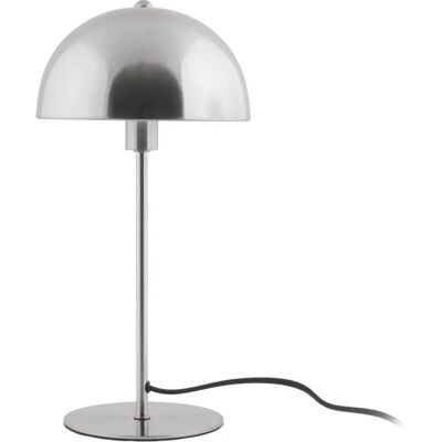 LEITMOTIV - Lampe de table en métal Bonnet - Argent - 39cm - Publicité LEITMOTIV - Lampe de table en métal Bonnet - Argent - 39cm - Publicité