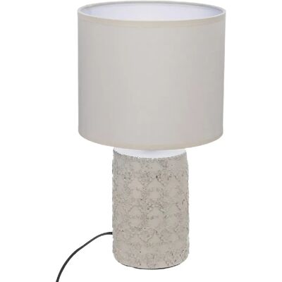 Lampe de table ethnique ATMOSPHERA Melo Beige - 33 cm - Publicité Lampe de table ethnique ATMOSPHERA Melo Beige - 33 cm - Publicité
