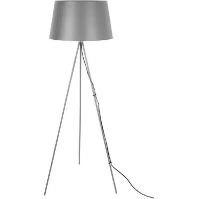 LEITMOTIV Lampadaire trépied moderne en métal Classy - H. 155 cm - Gris - Publicité LEITMOTIV Lampadaire trépied moderne en métal Classy - H. 155 cm - Gris - Publicité