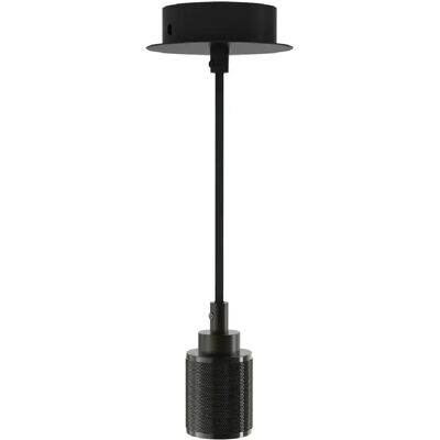 Xanlite Abat-jour E27 - Support en Aluminium Noir Décoratif - Publicité Xanlite Abat-jour E27 - Support en Aluminium Noir Décoratif - Publicité