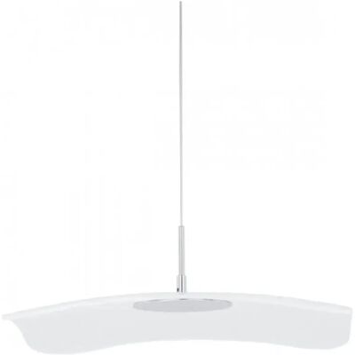 Italux Blossom Suspension LED Moderne Chrome Transparent - Publicité Italux Blossom Suspension LED Moderne Chrome Transparent - Publicité