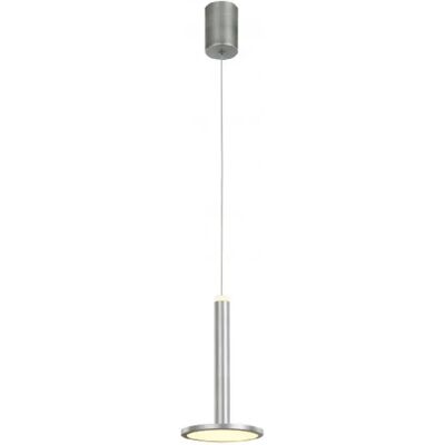 Italux Oliver Satin Nickel Lampe Pendante LED Moderne - Publicité Italux Oliver Satin Nickel Lampe Pendante LED Moderne - Publicité