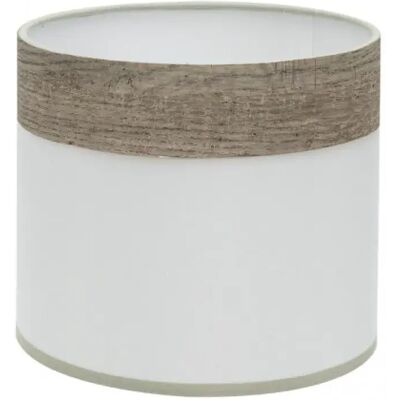 Lampe de Table Cloe Blanc/Gris Bois - Intérieur - Publicité Lampe de Table Cloe Blanc/Gris Bois - Intérieur - Publicité