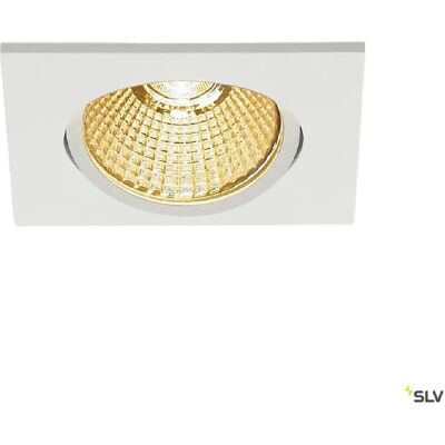 Slv spot encastré plafond LED – Blanc et or - Publicité Slv spot encastré plafond LED – Blanc et or - Publicité
