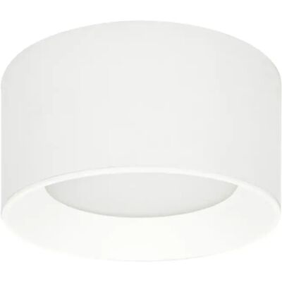 Luminaire de plafond cylindrique Italux Sirius - Blanc - LED - Publicité Luminaire de plafond cylindrique Italux Sirius - Blanc - LED - Publicité