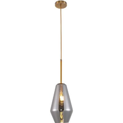 PRIVATEFLOOR Gigrio Lampe Suspendue en Cristal - Élégante Forme de Diamant - Publicité PRIVATEFLOOR Gigrio Lampe Suspendue en Cristal - Élégante Forme de Diamant - Publicité