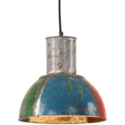 vidaXL Suspension 25W Multicolore 28,5cm Style industriel - Publicité vidaXL Suspension 25W Multicolore 28,5cm Style industriel - Publicité