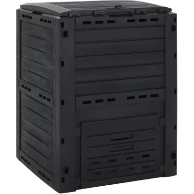 vidaXL Composteur de jardin noir 280 L Polypropylène - Composteur de jardin - Publicité vidaXL Composteur de jardin noir 280 L Polypropylène - Composteur de jardin - Publicité