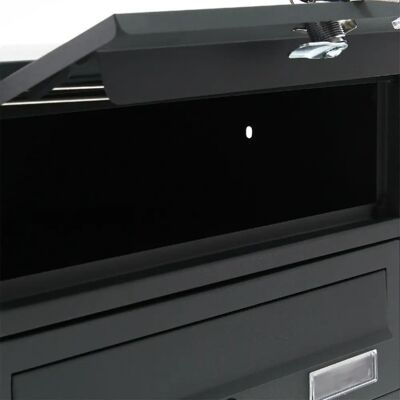 Helloshop26 Bloc de 5 Boîtes Anthracite - Publicité Helloshop26 Bloc de 5 Boîtes Anthracite - Publicité