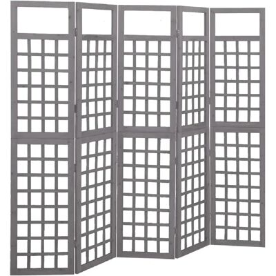 Decoshop26 Paravent intérieur bois 5 panneaux - Marron - Publicité Decoshop26 Paravent intérieur bois 5 panneaux - Marron - Publicité