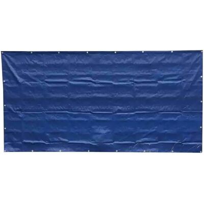 boni-shop Bâche de Chantier 160g/m² Brise Vue Bleu 1.76x3.41m – Protection Optimale - Publicité boni-shop Bâche de Chantier 160g/m² Brise Vue Bleu 1.76x3.41m – Protection Optimale - Publicité