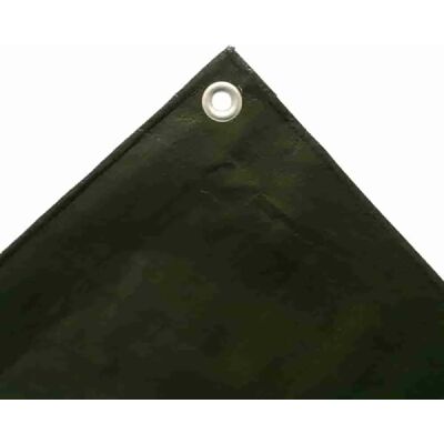 boni-shop Bâche de protection 210g/m², 2,5 x 10m (25m²), bâche étanche, verte et résistante - Publicité boni-shop Bâche de protection 210g/m², 2,5 x 10m (25m²), bâche étanche, verte et résistante - Publicité