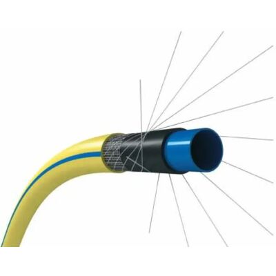 Ribimex Tuyau arrosage antivrille 25m diam.30mm jaune tubiroll - Publicité Ribimex Tuyau arrosage antivrille 25m diam.30mm jaune tubiroll - Publicité