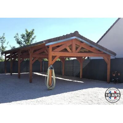 Cpbf Carport 74.75m² 6.5x11.5m - Publicité Cpbf Carport 74.75m² 6.5x11.5m - Publicité