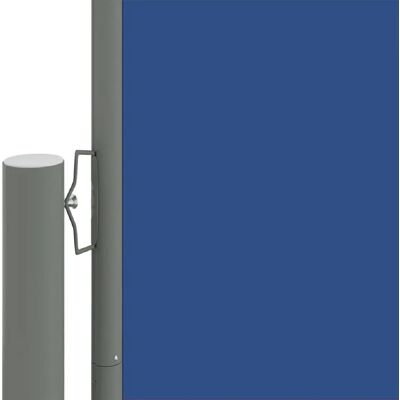 Helloshop26 - Store Brise-Vue Latéral Retractable - Bleu - Publicité Helloshop26 - Store Brise-Vue Latéral Retractable - Bleu - Publicité