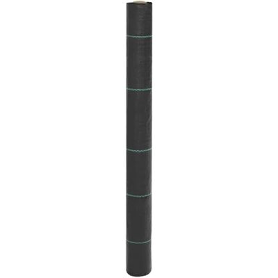 vidaXL Membrane 1x150 m PP - Noir - Publicité vidaXL Membrane 1x150 m PP - Noir - Publicité
