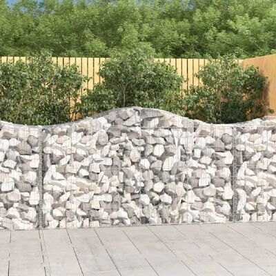 Paniers de gabion pour jardin vidaXL - Argent - 30 pcs - Publicité Paniers de gabion pour jardin vidaXL - Argent - 30 pcs - Publicité