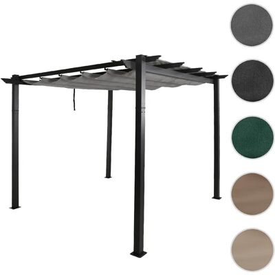 Mendler Pergola autoportante - Gris - Publicité Mendler Pergola autoportante - Gris - Publicité