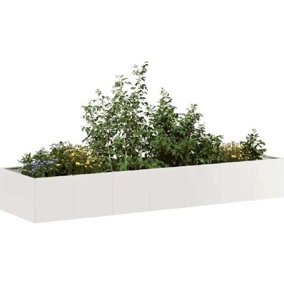 Vasque en acier inoxydable vidaXL 280x80x40 cm - Lits de jardin - Publicité Vasque en acier inoxydable vidaXL 280x80x40 cm - Lits de jardin - Publicité