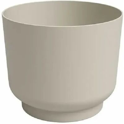 Artevasi Miami 30 cm Pot de fleur plastique mat crème - Publicité Artevasi Miami 30 cm Pot de fleur plastique mat crème - Publicité