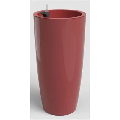 ARTEVASI Santorini - Pot de fleurs auto-arrosant - Rouge foncé - 43 L - Publicité ARTEVASI Santorini - Pot de fleurs auto-arrosant - Rouge foncé - 43 L - Publicité