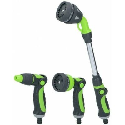 Ensemble de Pistolets à Eau Kinzo - Pulvérisateur de Jardin 8 Modes - Publicité Ensemble de Pistolets à Eau Kinzo - Pulvérisateur de Jardin 8 Modes - Publicité