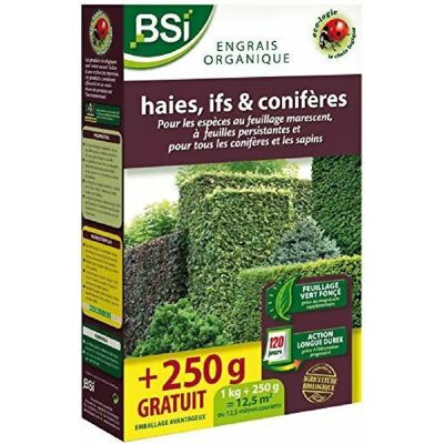 Engrais Organique BSI - Vert Foncé - Action Longue Durée - 12,5 m² - Engrais - Publicité Engrais Organique BSI - Vert Foncé - Action Longue Durée - 12,5 m² - Engrais - Publicité