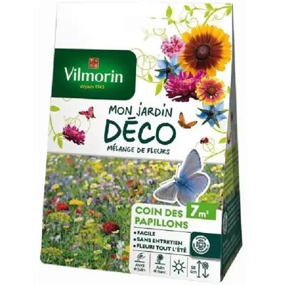 VILMORIN - Butterfly Corner - 7 m² - Mélange de semences - Publicité VILMORIN - Butterfly Corner - 7 m² - Mélange de semences - Publicité