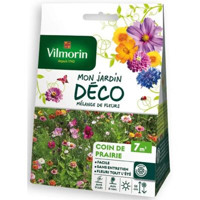 VILMORIN Mélange de fleurs Coin de Prairie 7m2 - Publicité VILMORIN Mélange de fleurs Coin de Prairie 7m2 - Publicité