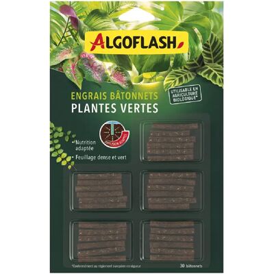 Algoflash Engrais bâtonnets plantes - Publicité Algoflash Engrais bâtonnets plantes - Publicité