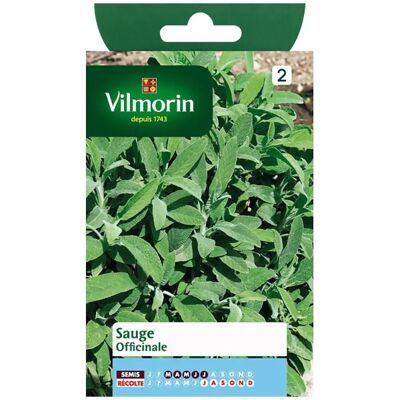 Vilmorin Graines Sauge - Publicité Vilmorin Graines Sauge - Publicité