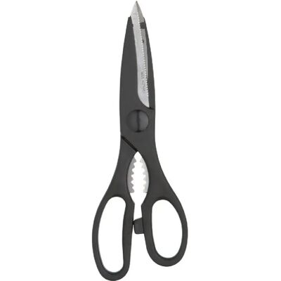 Ciseaux multiusages Kitchencraft KC Bleu - 21cm - Acier inoxydable - Publicité Ciseaux multiusages Kitchencraft KC Bleu - 21cm - Acier inoxydable - Publicité