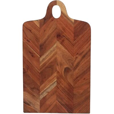 Table Passion Planche à découper Chevron 50x30 cm - Publicité Table Passion Planche à découper Chevron 50x30 cm - Publicité